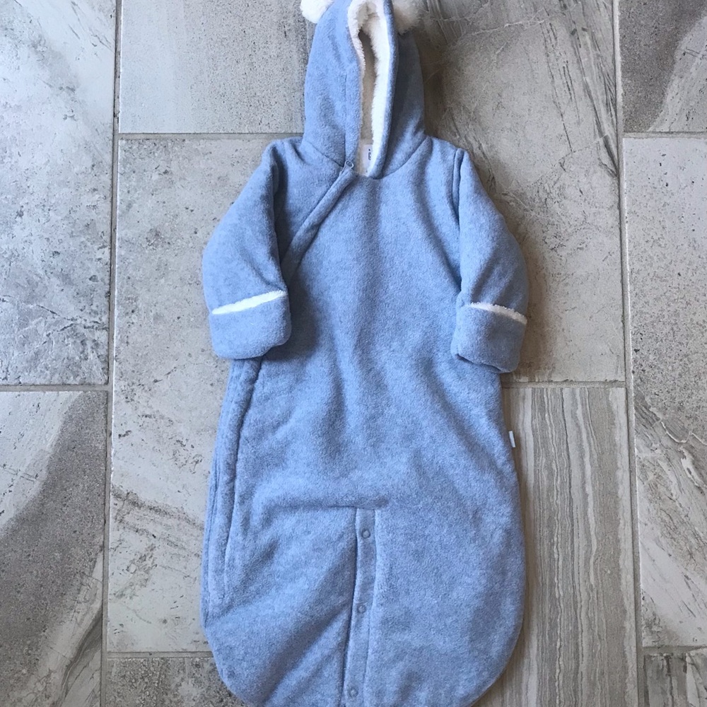 NWT Baby Gap Eskimo Snow Suit With Sherpa Lining, Size 3-6 Months.
